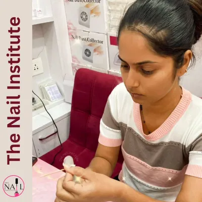 A student practices her technique, showing the focus and dedication that is part of everyday learning at our institute.
