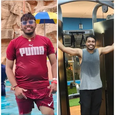 An amazing 3-month transformation. This client went from 89kg to 77kg with a dedicated plan focusing on fat loss and building lean muscle.