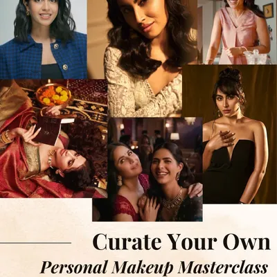 Curate your own personal makeup journey with my 5-day, 5-look masterclass. This course is designed to help you unlock your skills and master any look you desire.
