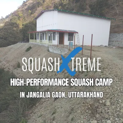 Announcing the Squash Xtreme High-Performance Squash Camp in Janglia Gaon, Uttarakhand. A first-of-its-kind experience to hone skills in a unique environment.