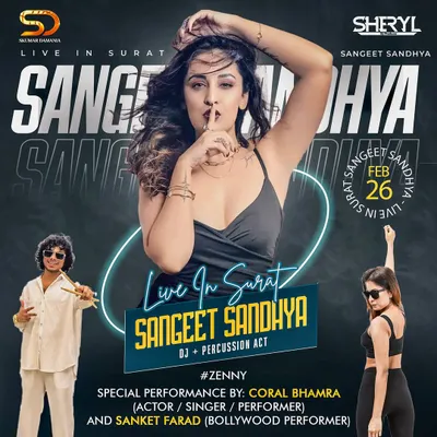 Announcing my DJ and Percussion act for a Sangeet Sandhya in Surat. This high-impact duo combines the versatility of my DJ set with the raw, rhythmic energy of live percussion, perfect for getting a crowd hyped.