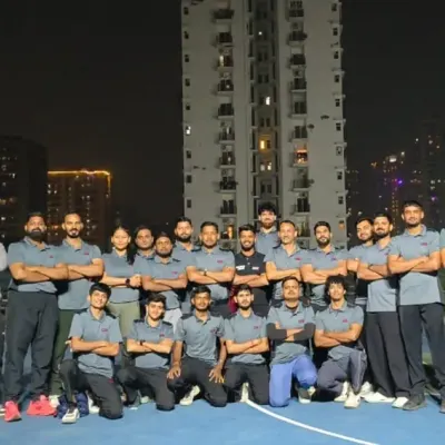 This is Team DDBA Noida. A group of our senior players and coaches, united and ready to take on any challenge.
