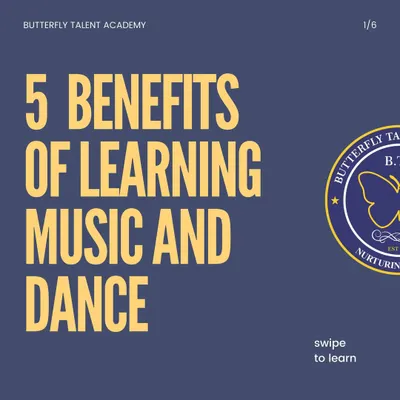Learning music and dance offers numerous benefits for personal development. This series highlights the positive impact of arts education on wellbeing.
