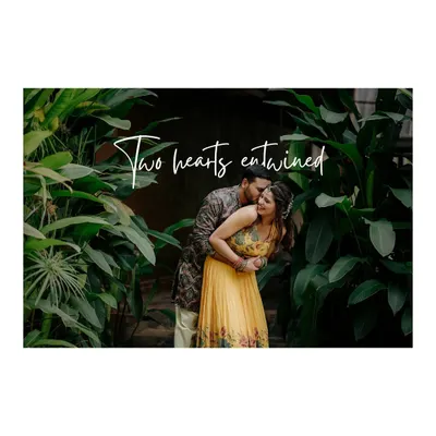 A graphic celebrating the golden moments of a Haldi ceremony. This shows how I can create custom visuals to introduce different chapters in your wedding film.