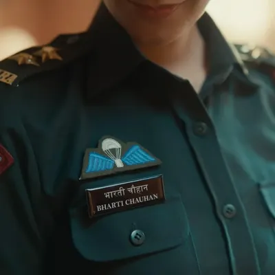 The details are everything in costume design. For the Gold Plus Glass ad, getting the army uniform's insignia and nameplate exactly right was crucial for making the character's professional journey feel authentic and respectful.