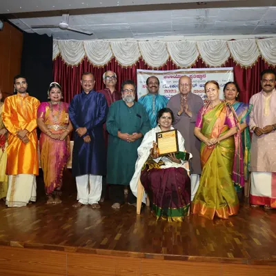 Receiving the 'Kalayogi Award' was a special moment, shared with esteemed artists and gurus. Such recognition encourages us to continue our work with even more dedication.