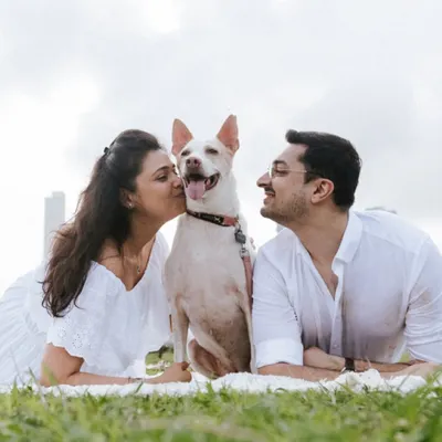 This is what it's all about: capturing the pure, unscripted love between you and your pet. I focus on creating a relaxed atmosphere during our outdoor photoshoots so these beautiful, candid moments can happen naturally.