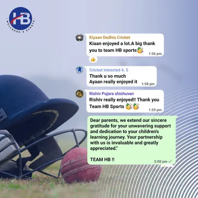 More than just a game, it's their happy place. We are grateful to receive such positive feedback from parents, who share that their children enjoyed their time and learned a lot with Team HB Sports.