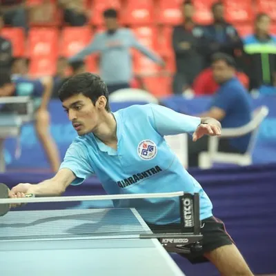 A powerful action shot of our paddler Deepit Patil, who was selected to represent Team India at the ITTF World Youth Championship. Our events are stepping stones to international recognition.