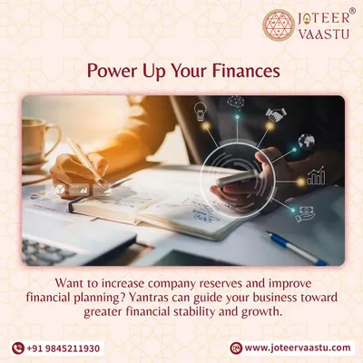 We can help you power up your company's finances. If you want to increase reserves and improve financial planning, we can guide your business toward greater stability and growth using Vaastu and Yantra-based solutions.