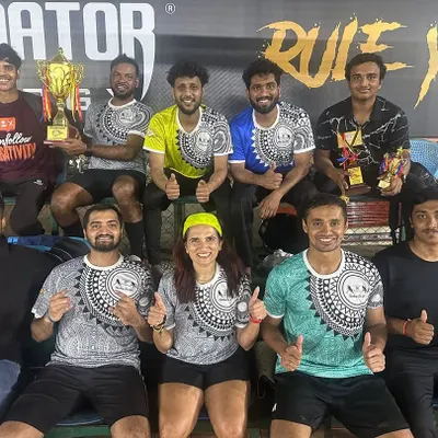 Our team celebrating with their trophies after a successful tournament. These victories are a testament to their hard work, dedication, and team spirit.