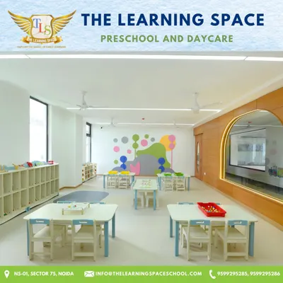 A look inside one of our bright and inviting classrooms. Every space is thoughtfully designed with child-safe furniture and materials to create a nurturing atmosphere for learning and play.