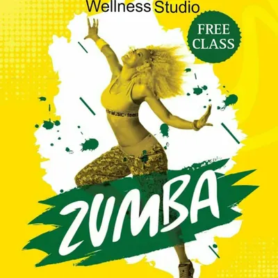 The announcement for our free Zumba class. We invite everyone to experience the fun side of fitness with our renowned and experienced trainers.