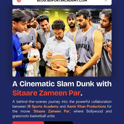 Our collaboration with Aamir Khan Productions for 'Sitaare Zameen Par' was a major milestone. This blog announcement shares the behind the scenes story of how our academy became part of this powerful film.