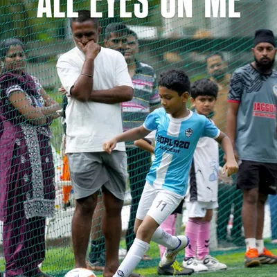 The pressure of the game, the focus in his eyes, and the proud parents watching from the sidelines. We train our players to thrive in these moments.