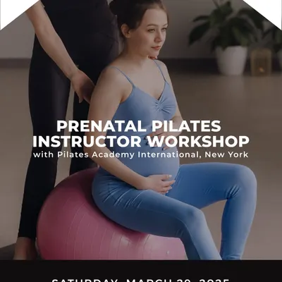 Expand your expertise with my Prenatal Pilates Instructor Workshop. This 4-hour course, in collaboration with PAI, is designed for professionals who want to learn how to safely and effectively train expecting mothers.