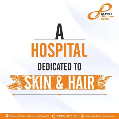 A simple message that defines our mission. We are a hospital dedicated to providing expert care for all skin and hair conditions.