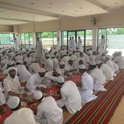 A fulfilling day providing our catering service at Mahed Al Uloom Al Islamia Madrasa in Palamaner. It was an honor to serve such a large and appreciative gathering.