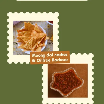 A modern twist on a classic snack, this travel combo features our crunchy, homemade Moong Dal Nachos. We pair them with our special oil-free achaar for a tangy, guilt-free dip that's perfect for munching on the go.