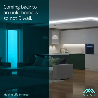 Don't come back to a dark home. With my system, you can turn on the lights right before you arrive, ensuring a warm and welcoming atmosphere without leaving them on for hours.