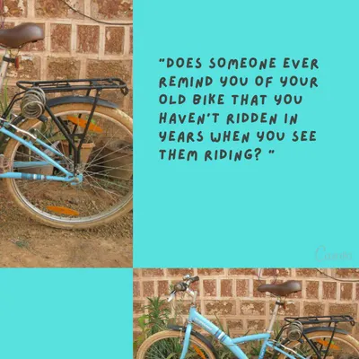 Does seeing someone ride a bike remind you of your old one that you have not ridden in years? Let us help you get it back on the road.