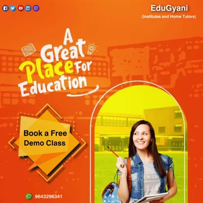 Looking for a great place for education? Our crash courses and personalized tutoring are designed to help you excel. Book a free demo class to see why students and parents choose EduGyani.