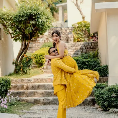 Pure, unadulterated joy. I encouraged them to be playful, and this moment of him lifting her up is the wonderful result. My goal is to make you feel comfortable enough to laugh and be yourselves, resulting in candid pre-wedding photos that are full of life and energy.