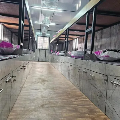 Our new residential facility with bunk beds for our talented, underprivileged players. We provide free meals, diet, and training to support their professional journey.