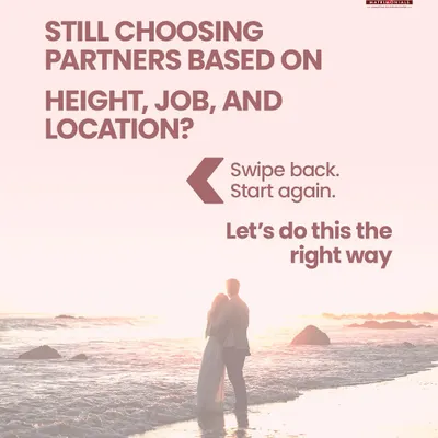 Still choosing partners based on height, job, and location? It's time to start again, the right way. True compatibility goes much deeper than these surface-level traits.