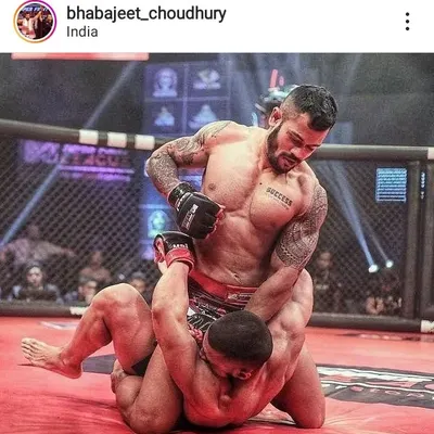 This is the peak of combat sports. An MMA fighter dominating his opponent on the ground. My training in ground fighting and grappling prepares you for these moments.