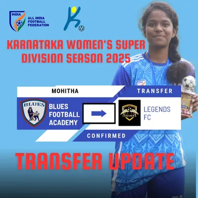 Congratulations to our forward, Mohitha, on her transfer to Lengths Football Club. Her journey is a shining example of the professional opportunities our program creates.