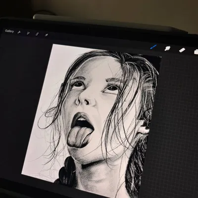 My very first digital sketch on Procreate. It was a new experience for me, but I loved the process of learning how to create realistic textures digitally.