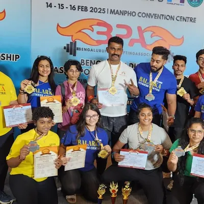 Team Balarka dominating the District Powerlifting Championship with 13 gold medals. As a coach, seeing my athletes succeed is the ultimate reward. We don't just train; we create legacies.