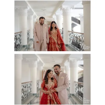 A collage of moments with Supriya and Karan. We believe in capturing the in-between moments, the shared laughs, and the quiet walks that truly define a couple's relationship.