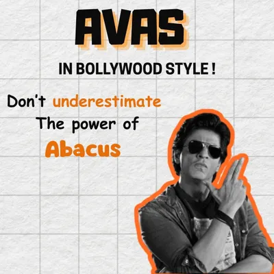 Don't underestimate the power of Abacus! We bring a touch of Bollywood swag to learning, making it dramatic, entertaining, and memorable for our students.