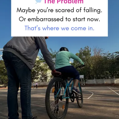 The biggest hurdles are often the fear of falling or the embarrassment of starting now as an adult. That is exactly where I come in, providing a private, judgment-free space for you to learn.