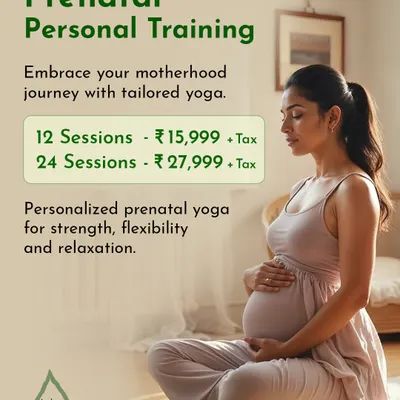 My Prenatal Personal Training program is designed to embrace your motherhood journey. I offer tailored yoga sessions focusing on strength, flexibility, and relaxation, with packages of 12 or 24 sessions available.