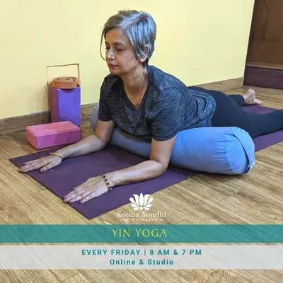 This is the heart of Yin Yoga. We use props like bolsters to support the body in gentle poses, allowing us to release deeply and connect our mind and body to our breath.