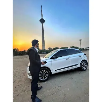 A lion never roars after a kill. After a win, I find a moment of quiet reflection, watching the sunset with the Delhi tower in the distance.