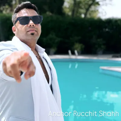 A confident look for a poolside corporate event. Pointing directly at the camera, this shot captures my interactive and engaging style as an anchor.