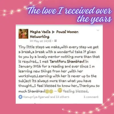 "I am not what happened to me, I am what I choose to become." This client's testimonial is a beautiful reflection of this anthem. The love and trust I receive from people is the greatest validation of my work.