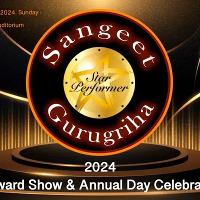 The official announcement for our "Award Show & Annual Day Celebration 2024." This event is a highlight of our academic year, celebrating the achievements of our star performers.