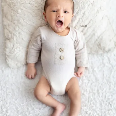 A big yawn from this sleepy little guy. I love capturing these unscripted, real-life moments just as much as the perfectly posed ones. They show so much personality.
