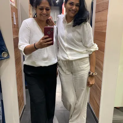 It's always a blast when your closest friends become your clients. We had so much fun and endless laughter while doing some serious work to find versatile new pieces for her wardrobe.