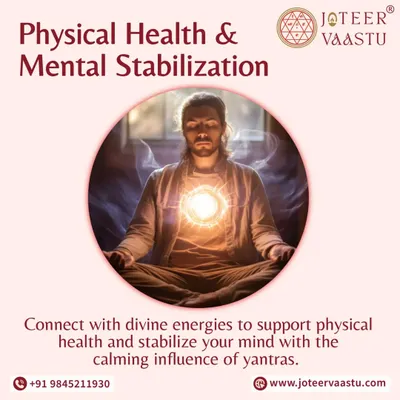 We use specific Yantras to help you connect with divine energies that support physical health and mental stabilization. Their calming influence can bring profound balance to your mind and body.