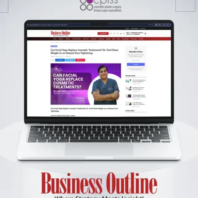 I was proud to be featured in Business Outline, where I shared my professional insights on whether facial yoga can truly replace cosmetic treatments. It is always a pleasure to educate and bring clarity to aesthetic medicine.