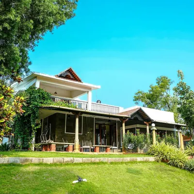 Our premium villa stands as a beacon of comfort amidst lush greenery. It's the perfect setting for a family staycation or a luxurious weekend trip with friends.