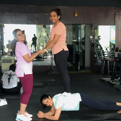 Teamwork makes the dream work. This fun plank stack challenge requires balance, core strength, and a lot of trust.