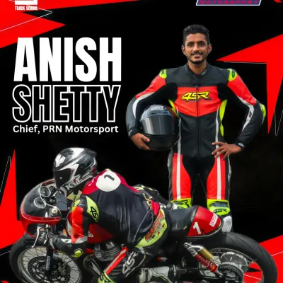 Meet Anish Shetty, Chief of PRN Motorsport. With 213 podium finishes, multiple national championships, and over 2,000 students trained, he brings a world of expertise in racing, fitness, and mindset coaching to our team.