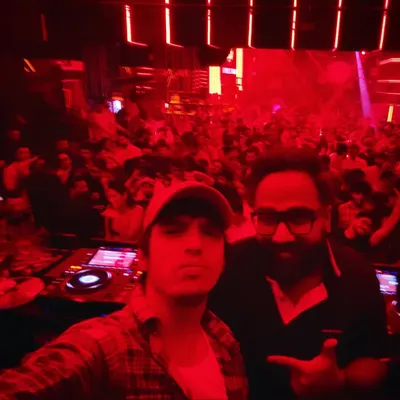 Sharing the console with the Brazilian future-prog master himself, Mandragora. I thrive on bringing global headliners to India, creating lineups that push boundaries and give our community unforgettable nights with legendary artists.